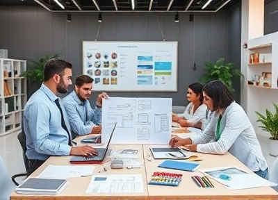 Seven Sense Ltd team at work
